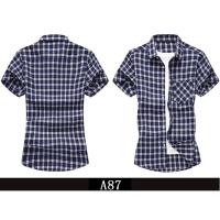 Camisa de Verano Casual para Hombres Cuello Cuadrado, Camisa de Oficina con Estilo, Moda de Piso, Talla 7XL - details 13