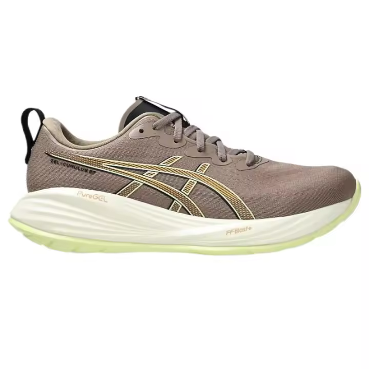 Zapatillas para correr Leten GEL-CUMULUS 27 (2E WIDE) para hombre en gris topo/negro - 1