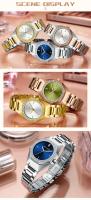 Reloj de Pulsera de Cuarzo Octagonal con Diamantes Reloj de Moda de Lujo para Mujer - details 12