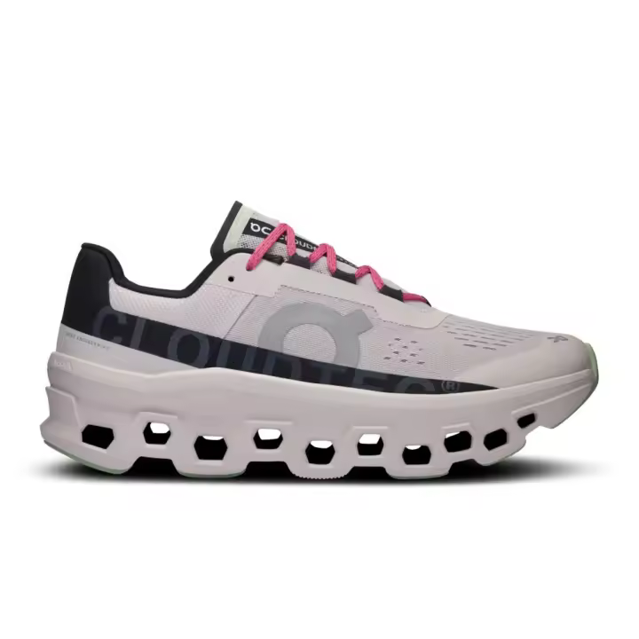 Zapatillas Grises On Running Cloudmonster Frost Negro - 1