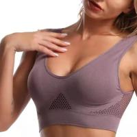 Sujetador Deportivo para Mujer Talla Grande Sin Aro Ropa Interior Sin Costuras - details 5