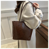 Bolso de gran capacidad para mujer, estilo casual retro, bolso de mano y bandolera para llevar bajo el brazo. - details 11