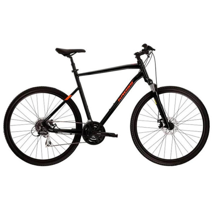 y cuadros Bicicletas urbanas Kross Bicicleta Evado 3.0 28'' 2022 Negro