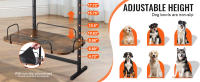 SucceBuyEstación de alimentación para mascotas con almacenamiento, organizador de alimentos y juguetes para perros, cuencos elevados para perros, cuencos elevados para perros de todos los tamaños - details 1
