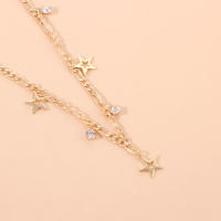 Collar de mujer de moda con estrella de cinco puntas, temperamento de personalidad - details 2
