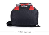 Mochila grande de nailon de 80L para hombres y mujeres, bolso de hombro deportivo para acampar, senderismo, montañismo - details 8