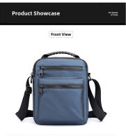 Bolso Cruzado de Oxford Casual Bolso de Negocios de Hombro Único de Poliéster Suave con Cierre de Cremallera Tendencia Callejera - details 18