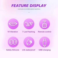 Vibrador Anal LED con Control Remoto Inalámbrico Masajeador Prostatico para Hombres y Mujeres - details 1