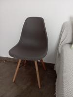 Pack de 4 sillas Dinamarca - Estilo nórdico - Patas de Madera - Varios colores. - details 1