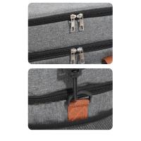 Bolsa de almuerzo multifuncional de doble capa para mujeres y hombres, fiambrera de Picnic de viaje de gran capacidad con correa para el hombro - details 7