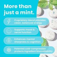 Menta Café Tableta Azúcar NeuroGum Energía Cafeína Chicle - details 2