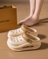 Sandalias de verano para mujer, zuecos con plataforma, zapatos para exteriores, zapatillas para mujer, zapatillas de moda con aumento de altura para niñas, zapatillas transpirables para enfermera - details 4