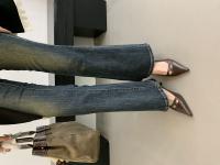 Zapatos Mary Jane Retro Punta de Cabeza Afilada, Depósito Bajo, Estilo Stiletto Versátil para Mujeres - details 12