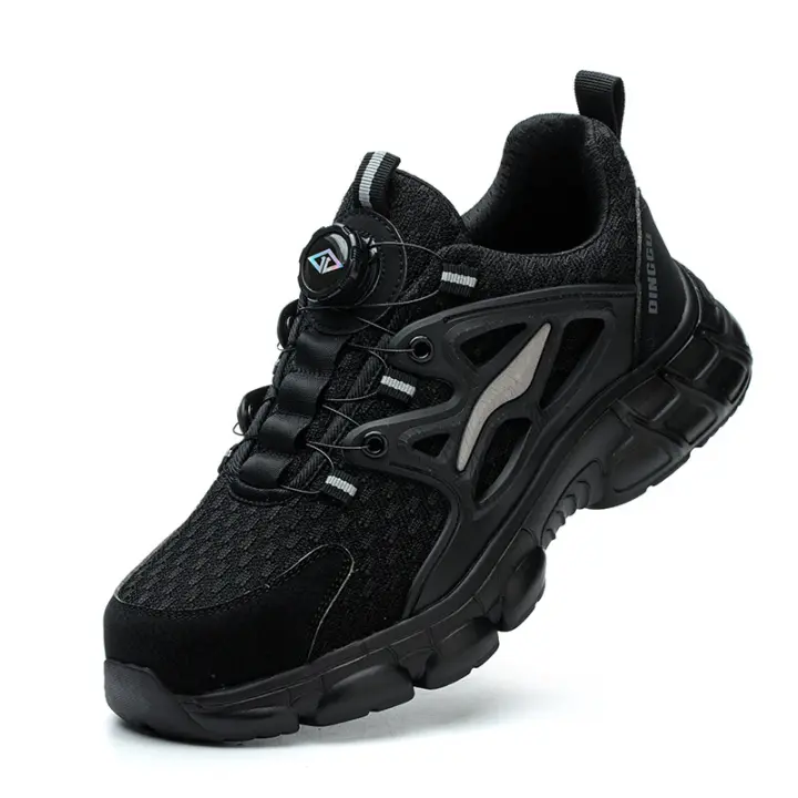 Zapatos de Seguridad para Hombre Punta de Acero, Resistente a Golpes, Ligero y Indestructible - 1