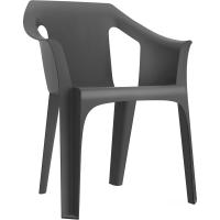 jardín, terraza, balcón, Picnic, Camping, Catering, Eventos, reuniones |   diseño, Ligero, apilable |   Gris Oscuro - details 3