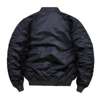 Chaqueta bomber para hombre, ropa de abrigo holgada de talla grande para hombre maduro, ropa deportiva a prueba de viento para exteriores - details 8