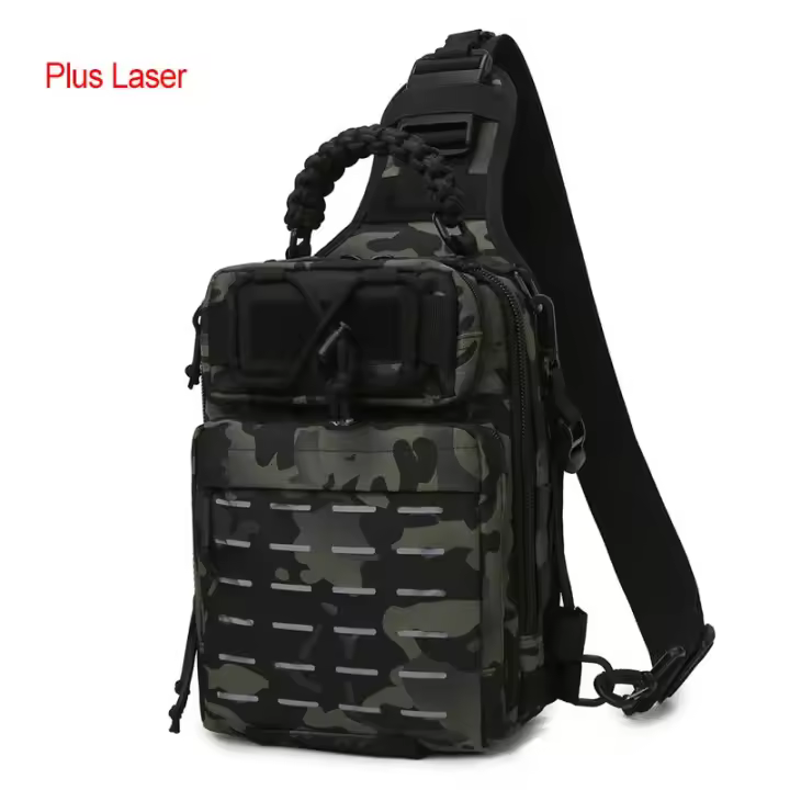 Bolsa de Camping Táctica Bolsa de Pez al Aire Libre Bolsa Deportiva para Caza y Senderismo - 1