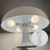 Lámpara de mesa de hongo, lámpara de mesa de atmósfera de decoración nórdica simple, luz de noche de dormitorio de estudio - details 11