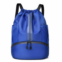 Bolsa de deporte impermeable con cordón para baloncesto, fútbol y otros deportes al aire libre, mochila de doble asa. - details 3