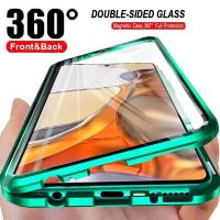 Funda de Protección Completa 360 Grados para Honor 50 70 20 Pro Lite de RUWANGAA Material Exterior de Metal Magnético y Vidrio Templado Diseño Suave Compatible con Smartphones - details 0
