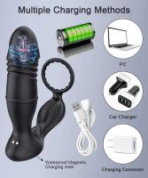 Leten Vibrador Vibrante 4en1 Anillo Prostalé de Masaje de Punto G Anal - details 3