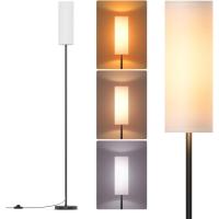 Lámpara de pie LED, lámpara de pie regulable para sala de estar, lámpara de pie con temperatura de 3 colores, lámpara de lectura con pantalla de lino e interruptor de pie - details 32