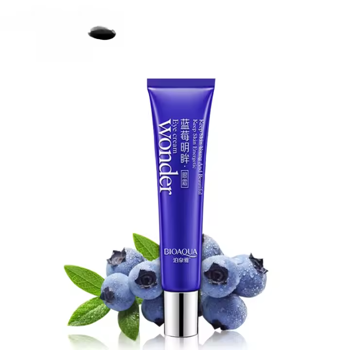 Crema Bioaqua para Ojos de Fresa Anti-hinchazón, Removedor de Ojeras, Hidratante - 1