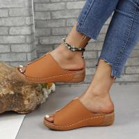 Sandalias de Cuña para Mujer en Verano Cerrura Abierta Cómodas y Transpirables - details 0