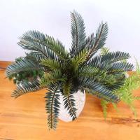 Rama de palmera Artificial de 45cm, planta Tropical, hojas de árbol de coco de plástico, plantas artificiales grandes realistas, decoración de jardín y hogar - details 6