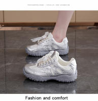 Nuevos Zapatos Casuales De Encaje Para Mujer, Zapatos De Tablero Transpirables De Malla - details 15