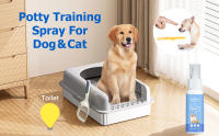 Spray para perros, spray para entrenamiento de orinal para cachorros, corrige el comportamiento de defecación malo del perro y te ayuda a entrenar a tu perro para ir al baño - details 0