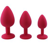 Tapón Anal de silicona Unisex, tapón sexual de 3 tamaños diferentes, productos para adultos, entrenador Anal para parejas, Juguetes sexuales - details 1