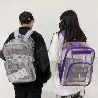 Mochila Cabina PVC Transparente 20L - Impermeable para Viajes y Gimnasio |   Diseño Moderno con Compartimento Seguro - details 9