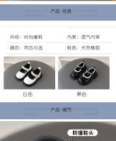 Nueva Moda Primavera Zapatos Individuales para Niñas Xiaoxiangfeng Suela Suave de Diamantes de Cristal Calzado Infantil de Cuero - details 1