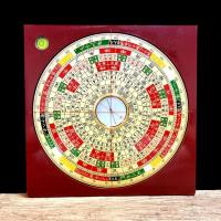 Brújula, religión, feng shui, brújula, panel de cobre puro, grabado láser, Hong Kong, Taiwán, madera eléctrica - details 5