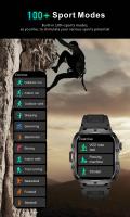 2025 Nuevo Qx11 Smartwatch Hombres Mujer Bluetooth Llamada SOS Asistente de voz Recordatorio de larga duración Levantar las manos y iluminar la pantalla Compatible con Android IOS Smartwatch - details 6