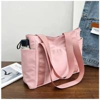 Bolso de Mano de Nylon para Mujer 2025 Bolso Sólido de Color para Ir al Trabajo, Bolso de Ocio Grande Capacidad - details 5