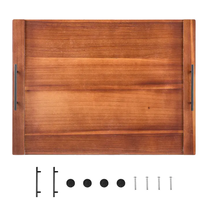 SucceBuy Cubierta de estufa de madera para fideos, tablero superior de estufa multiusos para estufas de gas y eléctricas, tabla de cortar de madera de acacia con asas, cubierta de estufa o fregadero para RV para espacio adicional en la encimera - 1