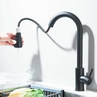 Rociador extraíble de agua fría y caliente de níquel cepillado para grifo de fregadero de cocina - details 15