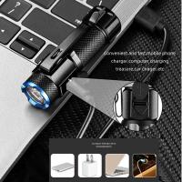 Linterna LED P50 de Alto Brillo Portátil, Impermeable, Carga Recargable por USB, Luz Blanca de 1410lm para el Hogar y al Aire Libre - details 11
