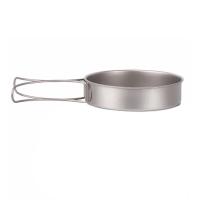 Sartén de titanio ultraligero Utensilios de cocina para acampar al aire libre Senderismo, picnic - details 15