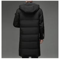 Chaquetas con capucha de plumón de pato blanco para hombre Parka impermeable gruesa y cálida de invierno para hombre Chaquetas de plumón Parka larga - details 7