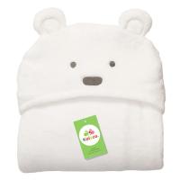 Toalla de Baño de Oso para Bebé Suave, Patrón de Dibujos Animados, 100cm - details 7