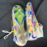 Tacos de fútbol para hombre y mujer, zapatos de fútbol para césped, tacos de fútbol, ​​tobillo alto, botas de fútbol AG FG, zapatillas de entrenamiento - details 6