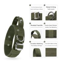Collar de entrenamiento para perros ajustable y duradero, hebilla de Metal, Collar de cuello para perro resistente, Collar con remaches para perro transpirable, perro de trabajo - details 5