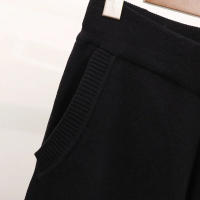 Chándal de mujer con bordado de cuentas de flores, suéter casual, top, pantalones largos de punto, traje de otoño e invierno - details 9