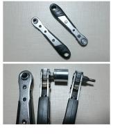 Llave de Trinquete de Ángulo Recto Destornillador de Tornillo de Mano Juego de Tornillos - details 12