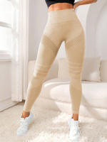 Mallas sin costuras para gimnasio para mujer, pantalones deportivos para Yoga, mallas elásticas de cintura alta, mallas deportivas, ropa deportiva - details 14