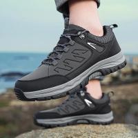 Zapatillas de senderismo al aire libre para hombre, zapatos de Trekking con cordones, para escalada de montaña, transpirables - details 8