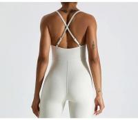 Monos de Yoga sin costuras para mujer, ropa deportiva informal de una pieza para entrenamiento, baile y gimnasio - details 8